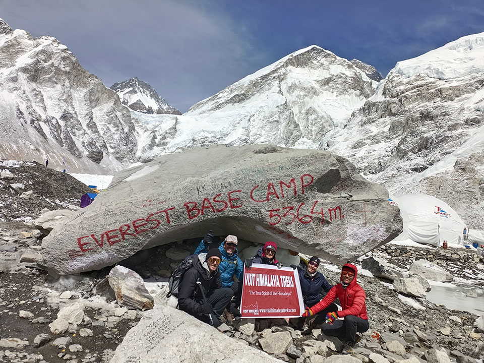 We made it to Everest Base Camp